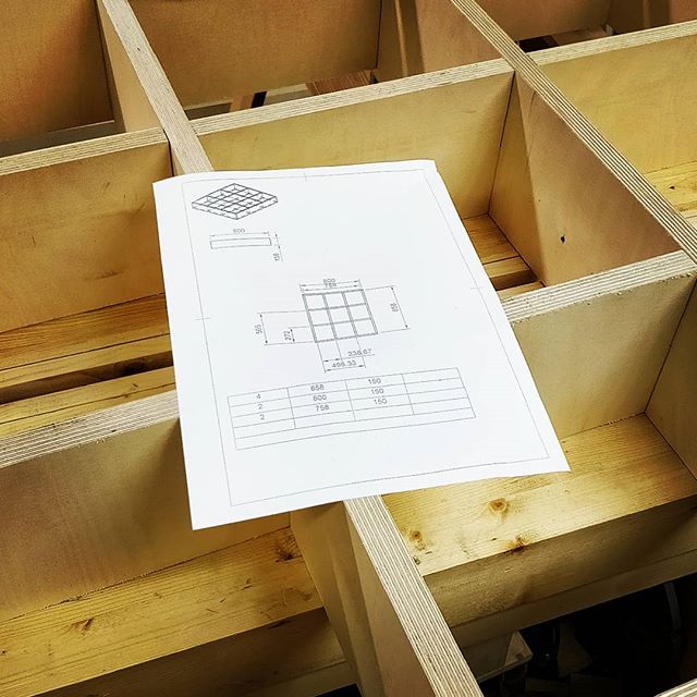 Table for CNC in progress #diy #garaaz #woodworking  #plywood