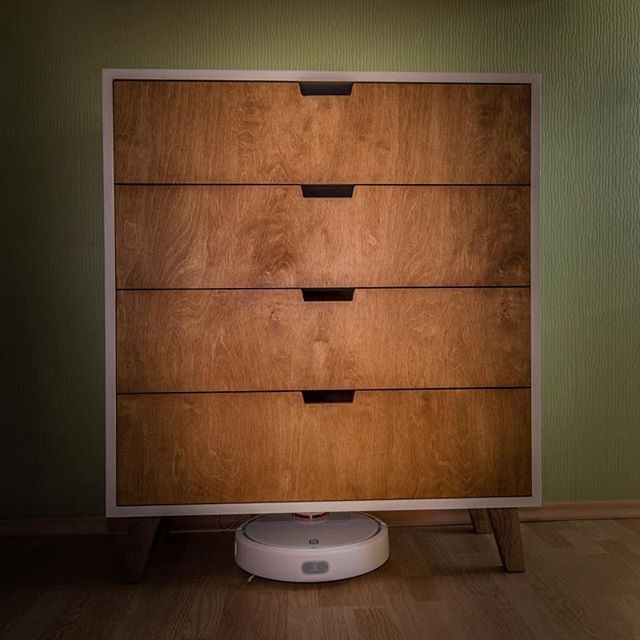 Chest of drawers #diy #furniture #oak #birch #plywood #midcenturymodern #garaaz